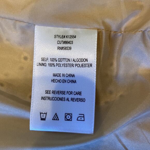 Kut from the Kloth Eyelet White  Blazer L - Picture 8 of 10